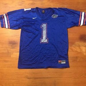 Nike Florida Gators Football Jersey #1 Sewn Blue L